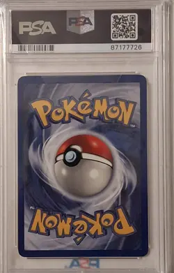 POKEMON PROMO BLACK STAR POKEMON LEAGUE #9 MEW HOLO (2000) PSA 9 C68 - Image 2