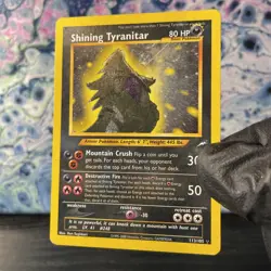 Pokemon TCG Shining Tyranitar 113/105 Neo Destiny Holo - Image 2