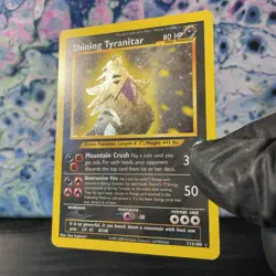Pokemon TCG Shining Tyranitar 113/105 Neo Destiny Holo - Image 3