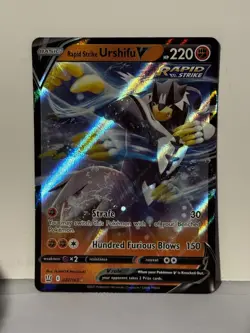 Rapid Strike Urshifu V 087/163 SWSH05: Battle Styles NM Pokemon Fas - Image 1