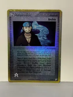 Archie Reverse Holo 71/95 Team Magma vs Team Aqua LP Pokemon Fast Ship - Image 1