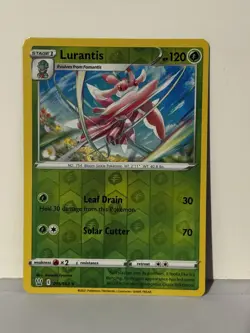 Lurantis Reverse Holo 015/163 SWSH05: Battle Styles NM Pokemon Fast Ship - Image 1
