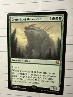 Craterhoof Behemoth Modern Masters 2017 Regular Card - Image 1