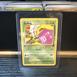 KOFFING - 58/82 - 1st Edition Team Rocket Vintage Pokemon Card - NM - Image 1