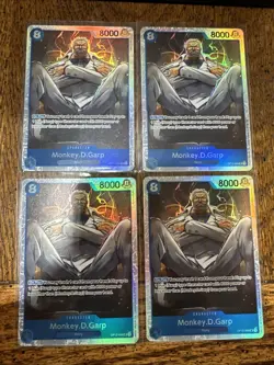 Monkey D. Garp OP12-056 SR Legacy of the Master ONE PIECE Card ENGLISH Playset - Image 1