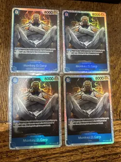 Monkey D. Garp OP12-056 SR Legacy of the Master ONE PIECE Card ENGLISH Playset - Image 2