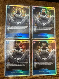 Monkey D. Garp OP12-056 SR Legacy of the Master ONE PIECE Card ENGLISH Playset - Image 4
