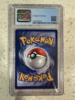 1st Edition Base Set German Charmeleon 2 Square Corners Error Card CGC 8.5 - Image 2