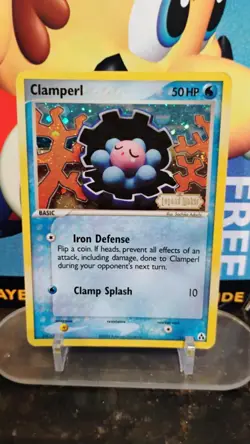 CLAMPERL Legend Maker POKEMON Holo Stamped 2006 Trading Card 51/92 - Image 1