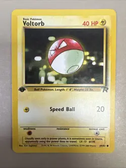 Voltorb 69/82 1st Edition Team Rocket - NM Pokemon Card - Image 1