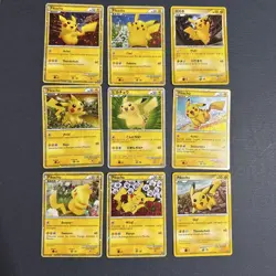 Pokemon Card Pikachu World 7-Eleven 9-piece set - Image 1