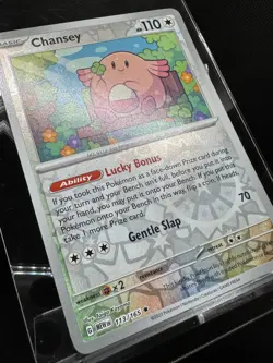 Chansey #113/165 Reverse Holo Scarlet & Violet: 151 Pokemon Card NM/Mint - Image 2