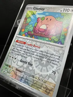 Chansey #113/165 Reverse Holo Scarlet & Violet: 151 Pokemon Card NM/Mint - Image 3