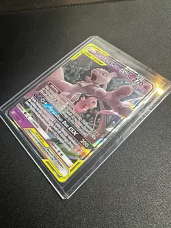 Mewtwo & Mew GX 71/236 Tag Team Ultra Rare Unified Minds Pokemon Card NM/M - Image 1
