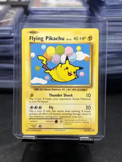 Pokemon Pokemon TCG Flying Pikachu 110/108 Evolutions Regular English Card - Image 1