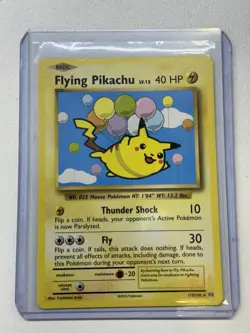 Pokemon Pokemon TCG Flying Pikachu 110/108 Evolutions Regular English Card - Image 1