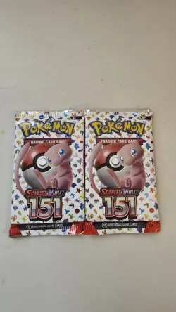(2) Pokemon Scarlet And Violet 151 Factory Sealed 10 Card Booster Pack - Image 1