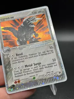 Aggron ex (95/100) - Sandstorm, Holo Rare Pokemon Card MP/Hp ZG1 - Image 2