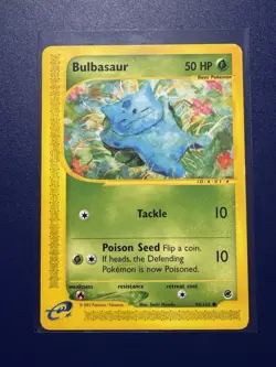 Bulbasaur 94/165 - Expedition Regular Vintage Pokemon TCG Card MP e-Reader - Image 1