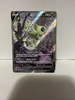 Pokemon TCG Celebi v Fusion Strike Alternate Art Card 245/264 NM Condition - Image 4