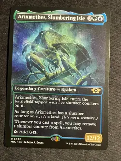 MTG Arixmethes, Slumbering Isle, NM-Mint, (MUL #0032) Regular - Image 1