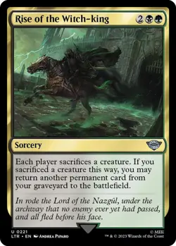 MTG Rise of the Witch-King Lord of the Rings Uncommon Sorcery NM - Image 2