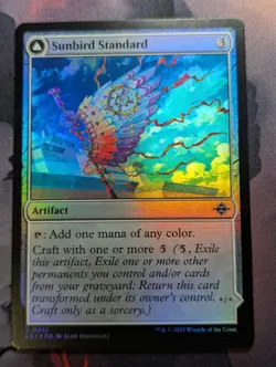 Sunbird Standard - LCI - 0262 - MTG - TCG Card - FOIL - Image 1