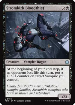 MTG Stromkirk Bloodthief Foundations Uncommon Creature Vampire Rogue NM - Image 2