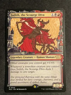 MTG Judith, the Scourge Diva, NM-Mint, (MUL #0045) Regular - Image 1