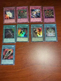 Yugioh Card Holo Lot Of 9 Cards - Image 1