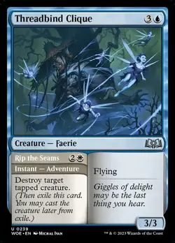 Threadbind Clique - Wilds of Eldraine WOE- MTG - NM Magic - 239 U - Image 1