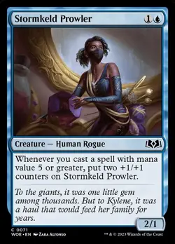 Stormkeld Prowler - Wilds of Eldraine WOE- MTG - NM Magic - 71 C - Image 1