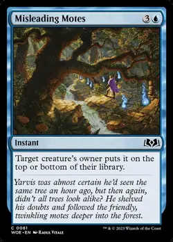 Misleading Motes - Wilds of Eldraine WOE- MTG - NM Magic - 61 C - Image 1