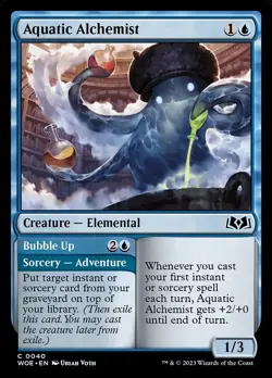 Aquatic Alchemist - Wilds of Eldraine WOE- MTG - NM Magic - 40 C - Image 1