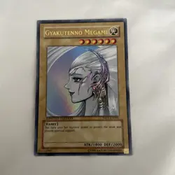 YUGIOH • GYAKUTENNO MEGAMI • ULTRA RARE • LIMITED EDITION • YAP1-EN005 • LP - Image 1
