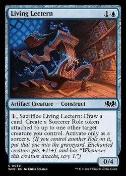 Living Lectern - Wilds of Eldraine WOE- MTG - NM Magic - 59 C - Image 1