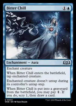 Bitter Chill - Wilds of Eldraine WOE- MTG - NM Magic - 44 U - Image 1