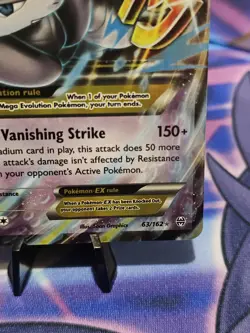 M Mega Mewtwo Ex 63/162 XY Breakthrough NM Pokemon card - Image 4