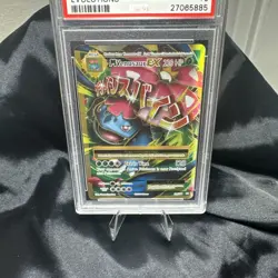2016 POKEMON XY EVOLUTIONS 100/108 FULL ART M VENUSAUR EX- PSA 10 - Image 1