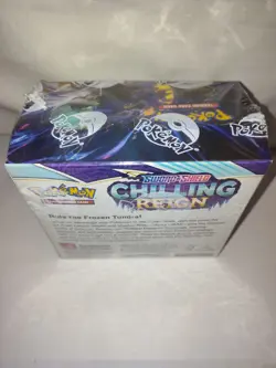 Pokemon TCG Sword & Shield Chilling Reign Booster Box Factory Sealed - Image 3