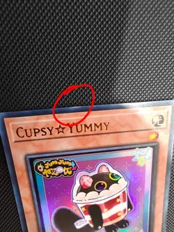 Cupsy Yummy JUSH-EN016 Justice Hunters 1st Edition UR Ultra Rare LP Top Blemish - Image 2