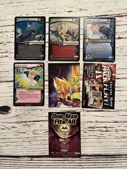 DBZ CCG Babidi Saga Card Lot Of 47 3 Holo 3 Insert 23 Common 15 Uncommon 3 Rare - Image 2