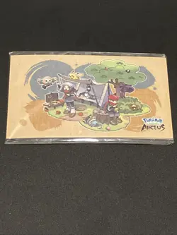 Pokemon Legends: Arceus Art Card Set GameStop Promo *First Come First Serve* - Image 1