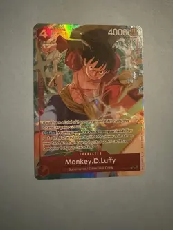 One Piece Card Game TCG Monkey.D.Luffy OP12-015 Alt Art M/NM Condition - Image 1