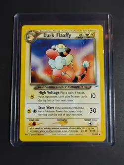Dark Flaaffy 34/105 Neo Destiny Non-Holo NM Vintage Pokemon Card - Image 3