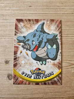 Rhydon #112 Topps Series 2 Blue Back Card Non Holo - Image 1