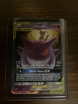 Gengar & Mimikyu GX (53/181) S&M Tag Team Team Up Ultra Rare Pokemon Card! - Image 1