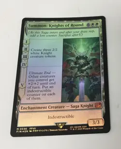Summon: Knights of Round Final Fantasy Foil - Image 1