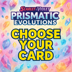 Pokemon Prismatic Evolutions Choose Your Card - Ex, Holo, Reverse Holo Near Mint - Image 1