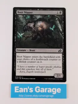 MTG Boot Nipper 076/274 IKO Ikoria: Lair of Behemoths common - Mint - Image 1